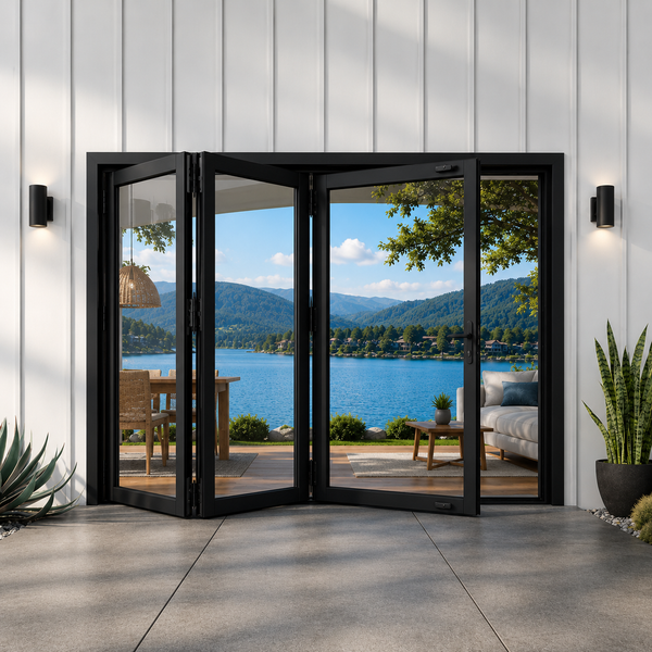 108"x80" Aluminum Bifold Door