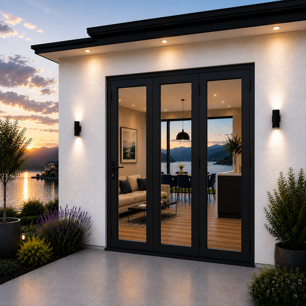 96"x96" Aluminum Bifold Door