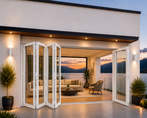 144"x96" Aluminum Bifold Door